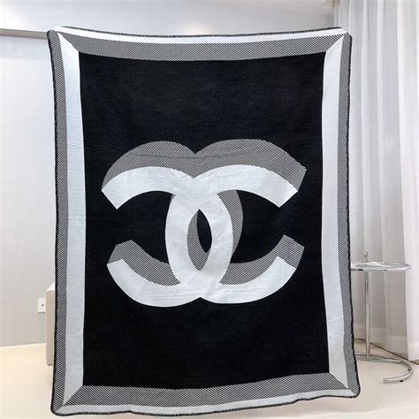 chanel blanket ebay|authentic chanel blanket.